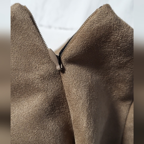 Zara suede faux leggings M - Picture 8 of 10